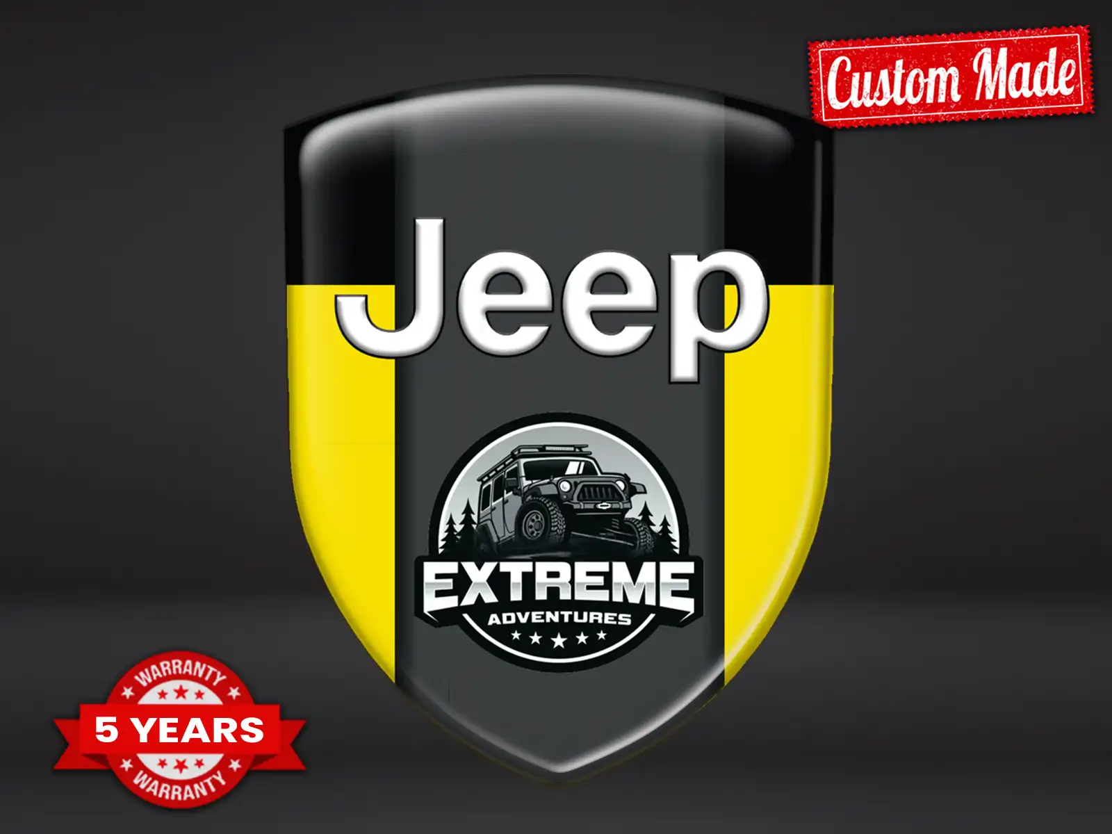 Jeep Decalcomanie Auto Aziendali Elite Pro Design